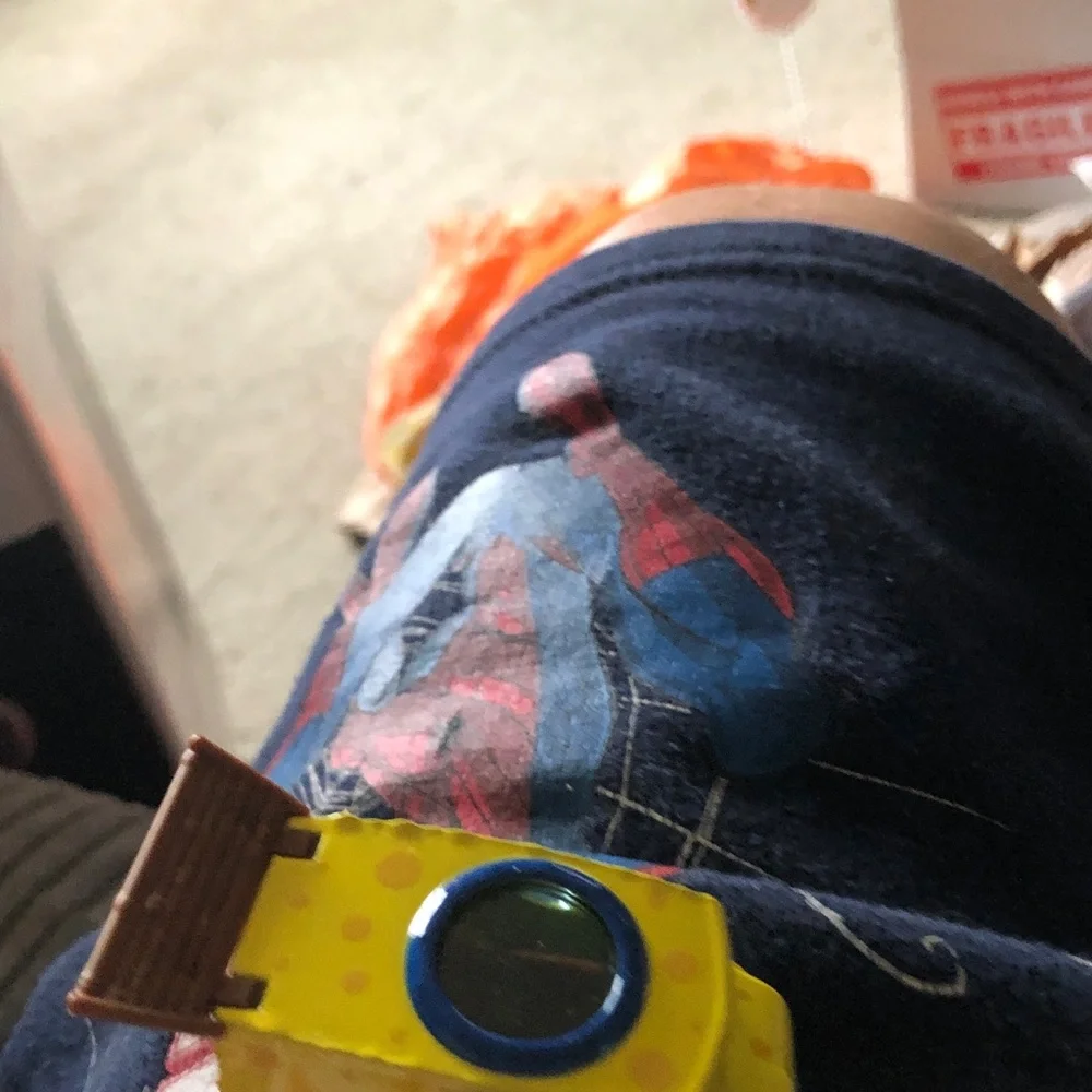 Yellow Kids Toy Watch Car - Unbranded